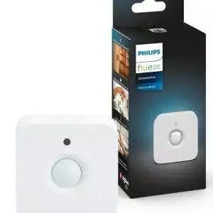 Philips Hue Motion Sensor, Smart Light, Alexa Compatible, Wireless, LED, Lighting, Dimming, Toning, Timer, Remote Control with Smartphone, Google Home Siri