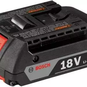 Bosch 18v Battery - BAT612 18-volt Lithium-Ion 2.0 Ah Slim Pack Battery