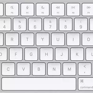 Apple Magic Keyboard (Wireless, Rechargable) - US English - White