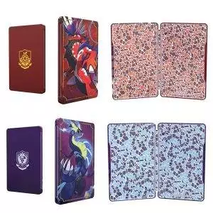 pokemon scarlet and violet steelbook
