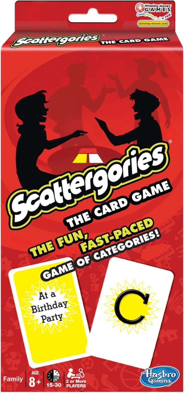 Scattergories Multiplayer Fun Card Game Creative & Challenging Party