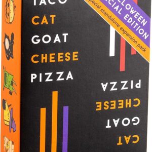 Taco Cat Goat Cheese Pizza Halloween Edition - Fun Family & Children Card Game