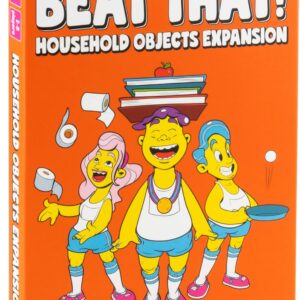 Beat That! Game Household Objects Expansion Card Game [Family Party Game for Kids & Adults]