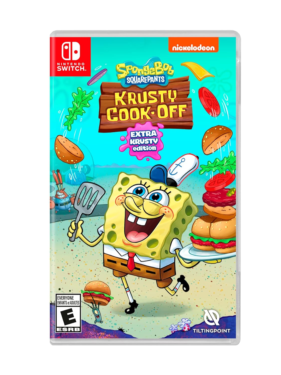 Spongebob: Krusty Cook-Off - Extra Krusty Edition - Children Game - Cartoon - Cooking Restaurant Video Game