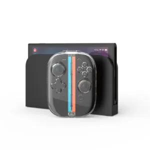 Nintendo Switch 2 Joy-Con Storage Case Transparent Hard Shell Protective Cover with Game Cards Storage